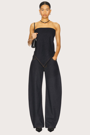 The New York Bandana Top in Indigo