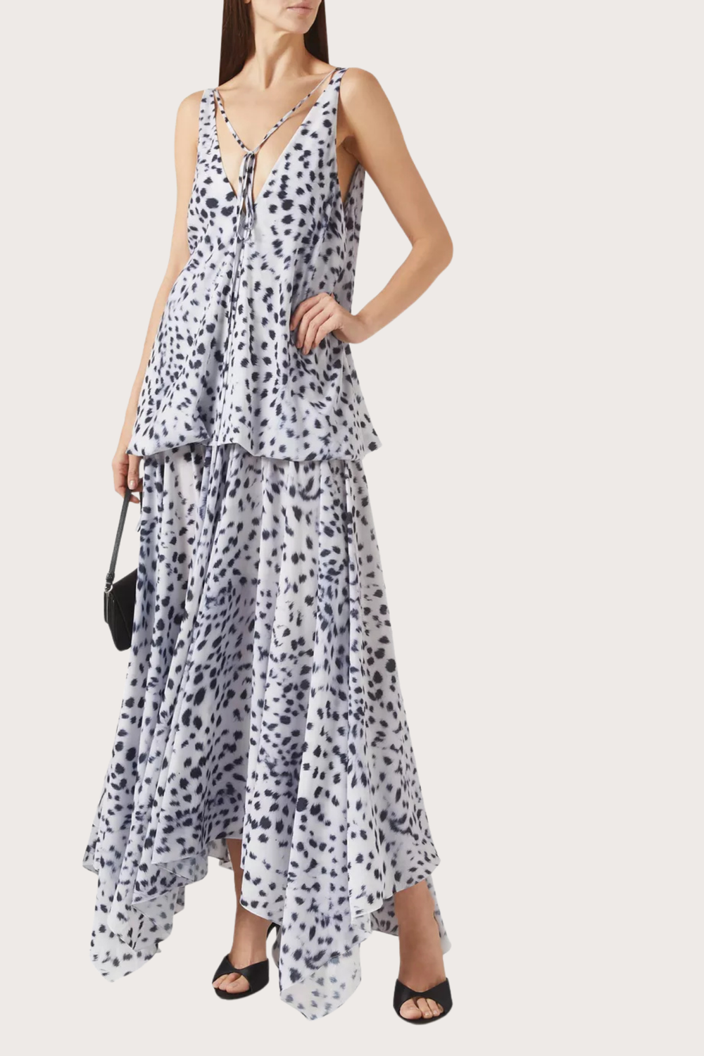 Kimberly Crepe Dress in Print