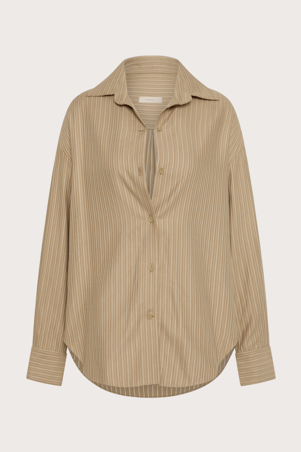En Vau Oversized Shirt - Khaki