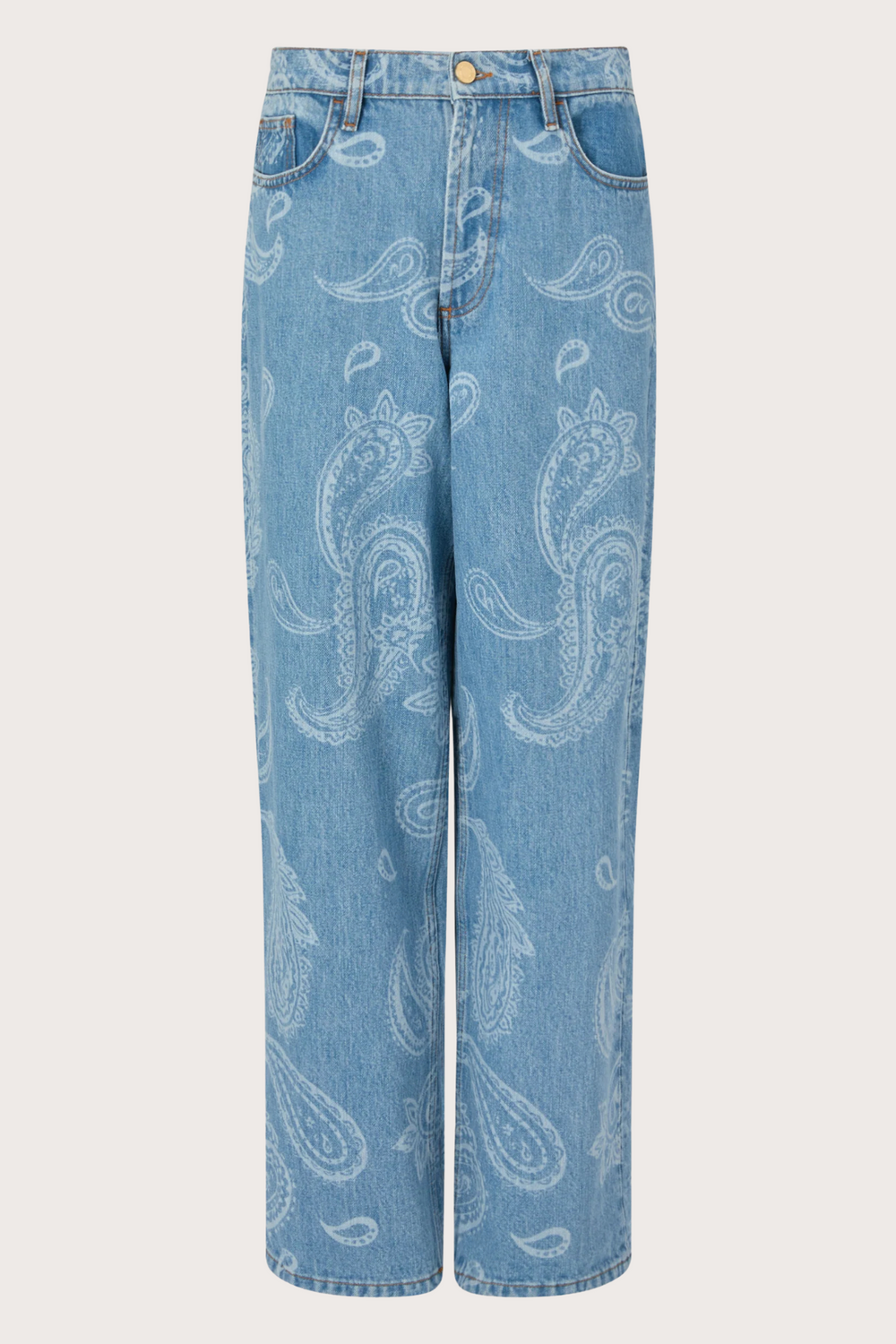 Boyfriend Jeans Jimi Blue Paisley