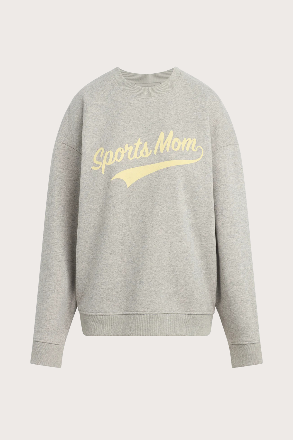 Sports Mom Sweatshirt Grey