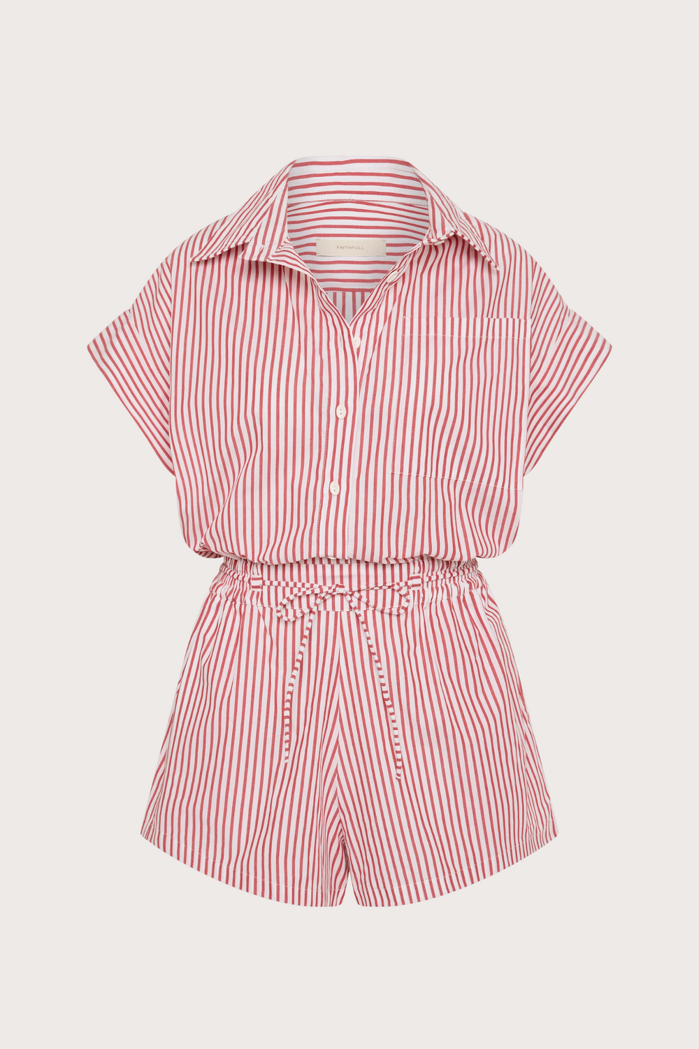 Zion Playsuit - Riviera Stripe