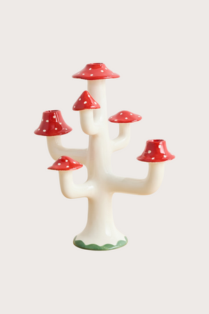 Mushroom Candleholder