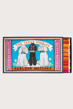 The Three Poodles Giant Matchbox