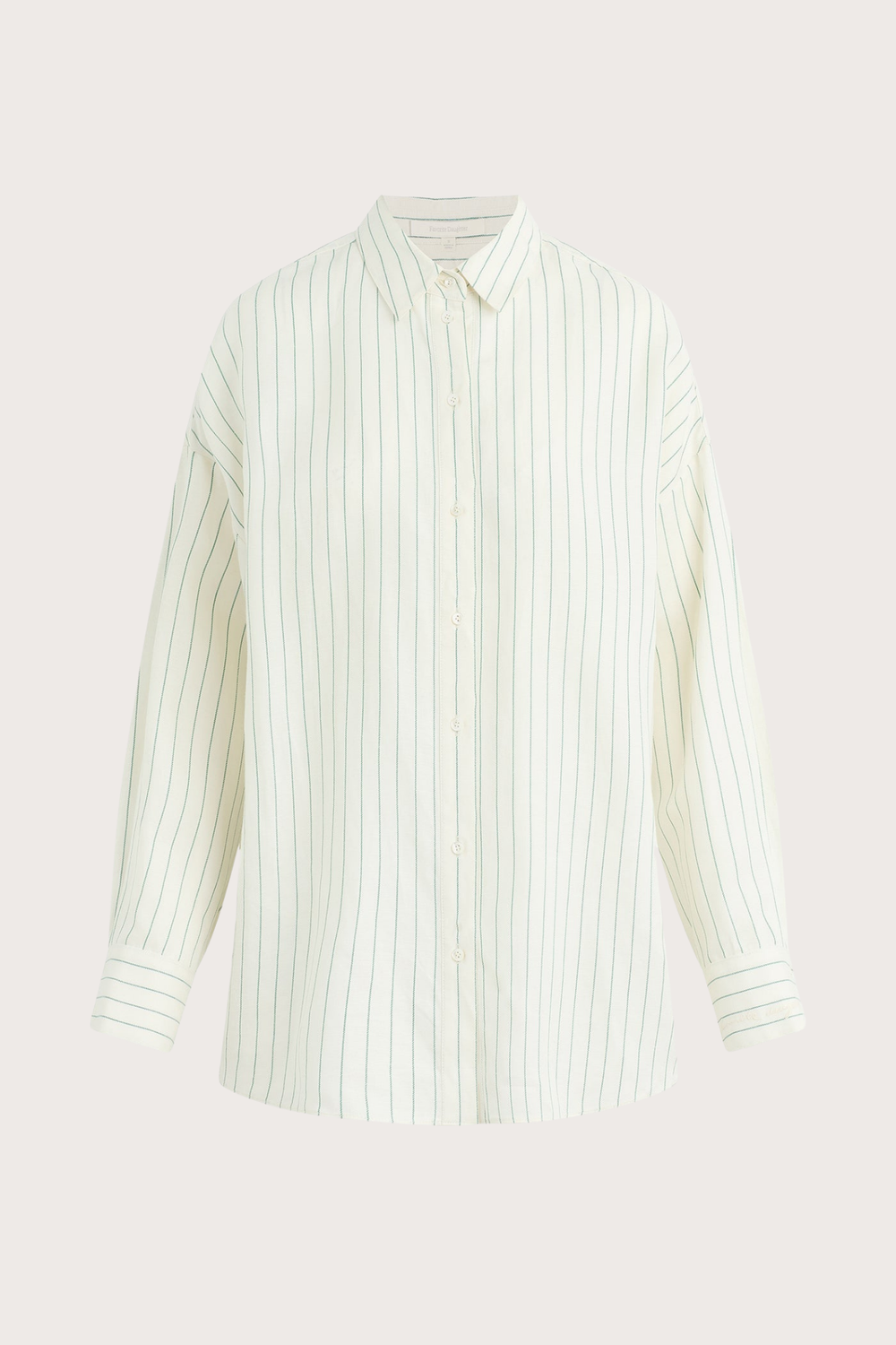 The Ex-Boyfriend Shirt in Emerald Stripe
