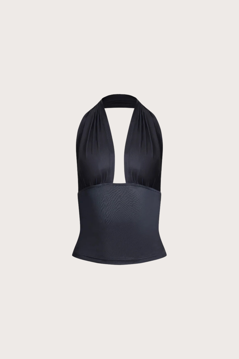 Safari Halter in Noir