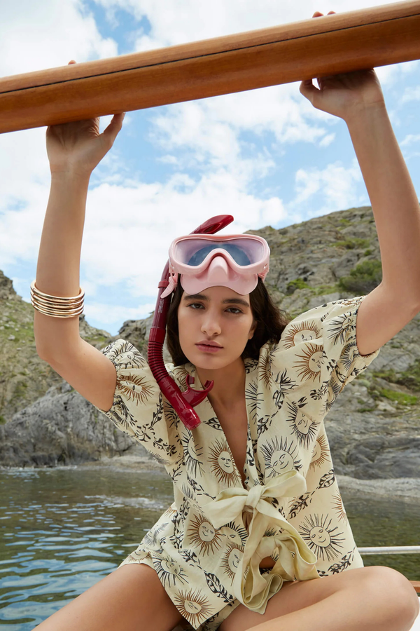 Soleil Spirit Sun-Printed Top