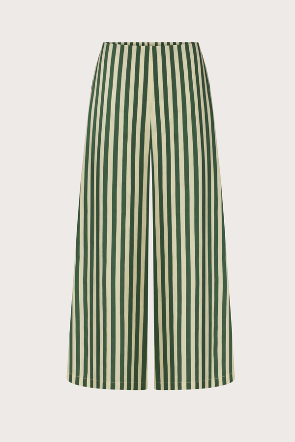Toni Poplin Pant in Gummy Green