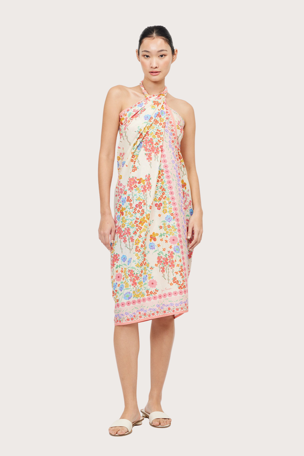 Scent of Flowers Pink Pareo