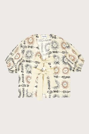 Soleil Spirit Sun-Printed Top