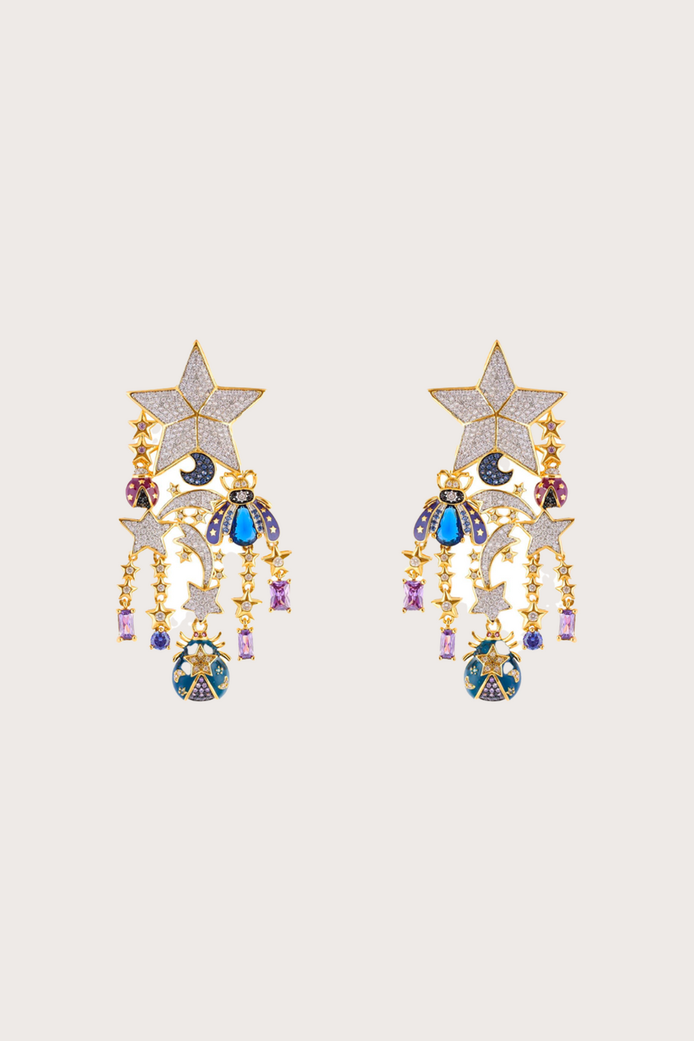 Ethereal Crystal Earrings