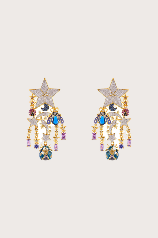 Ethereal Crystal Earrings