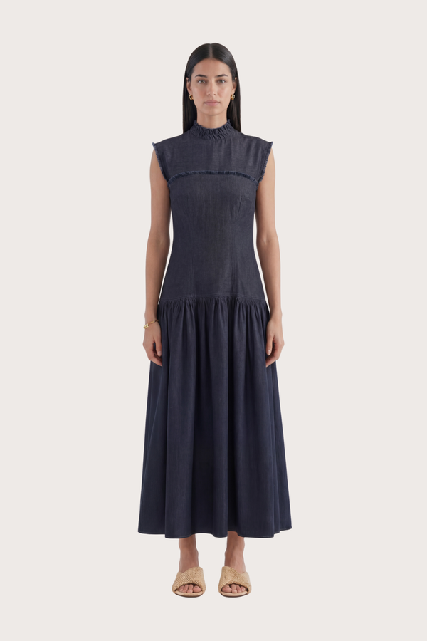 Tita Dress in Denim