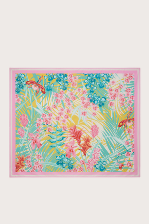 Tropical Forest Garden Pink Pareo