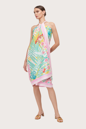 Tropical Forest Garden Pink Pareo