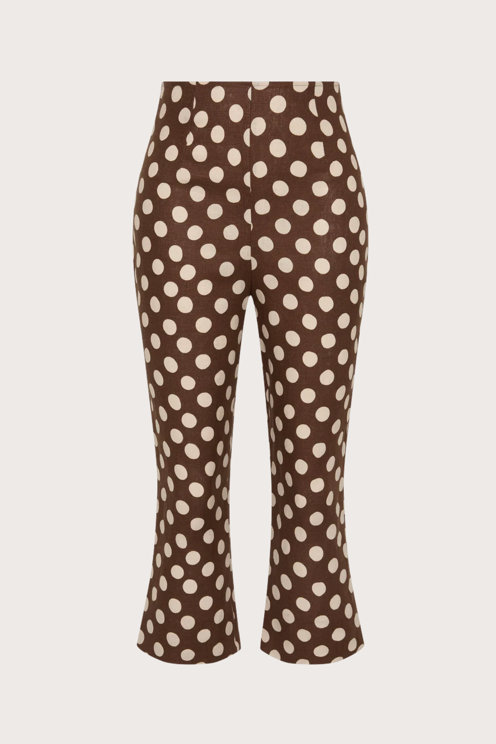 Valeria Capri Pant in Chocolato