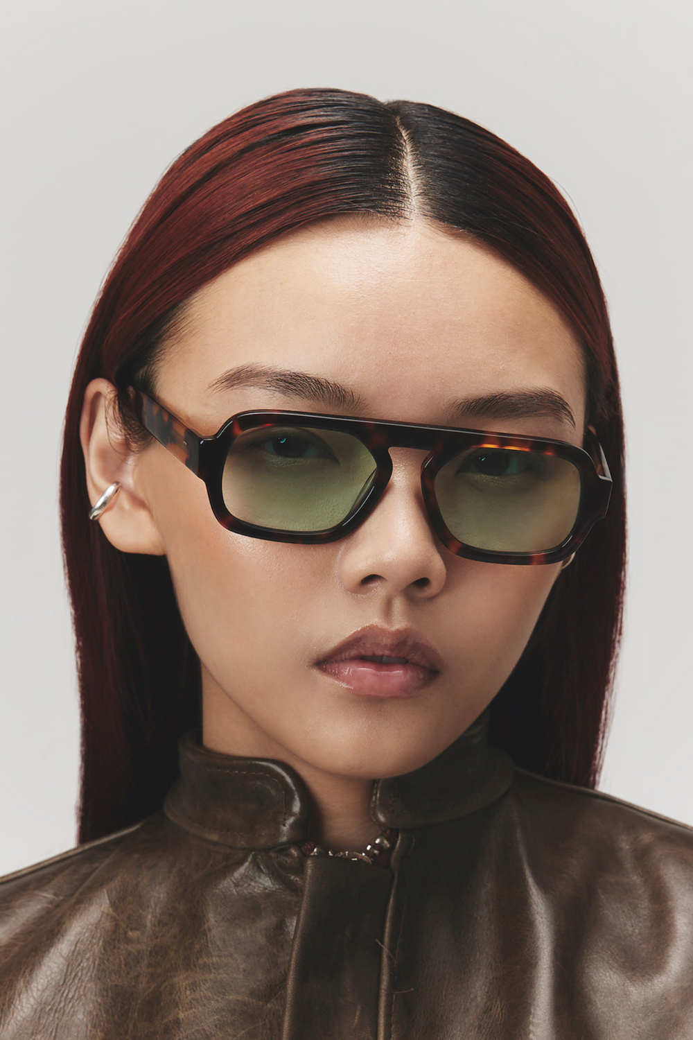 Jane Mini in Brown Tortoise