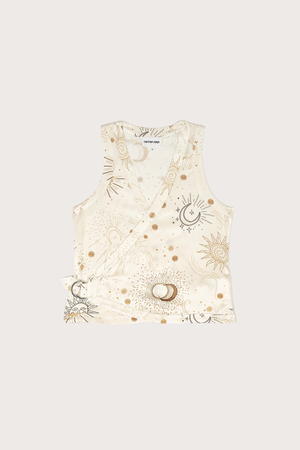 Priest Solar System-Printed Vest