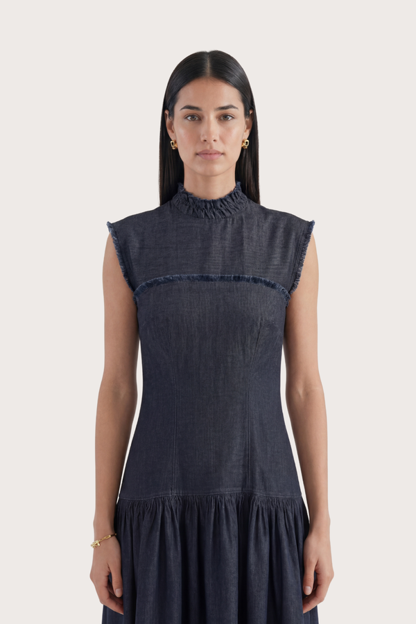 Tita Dress in Denim