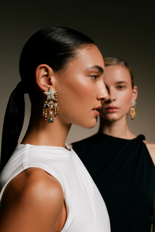 Ethereal Crystal Earrings