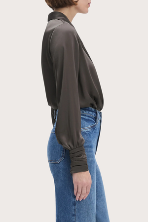 The Better Off Body Suit in Brown