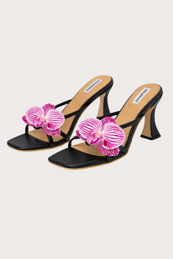 Garden Series in Coral Black