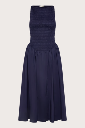Luce Midi Dress in Vintage Navy