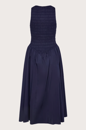 Luce Midi Dress in Vintage Navy