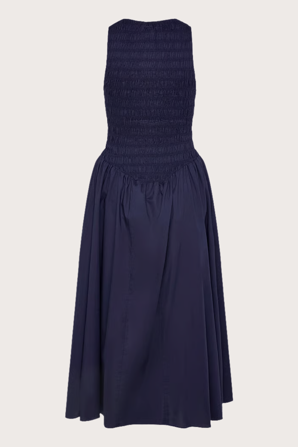 Luce Midi Dress in Vintage Navy