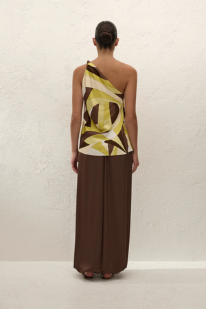 Cova Balloon Pant in Chocolate