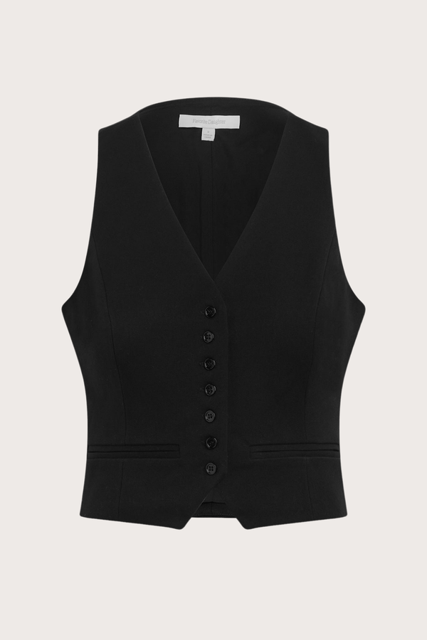 The Favorite Vest Black