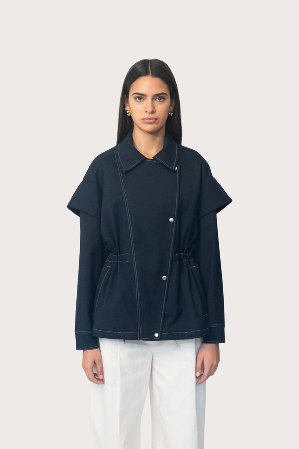 Brisa Jacket in Navy