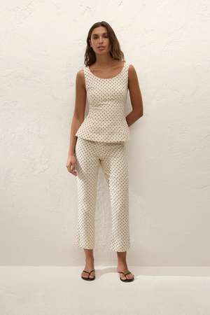 Iria Top in Lola Polka Dot