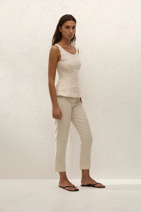 Iria Top in Lola Polka Dot