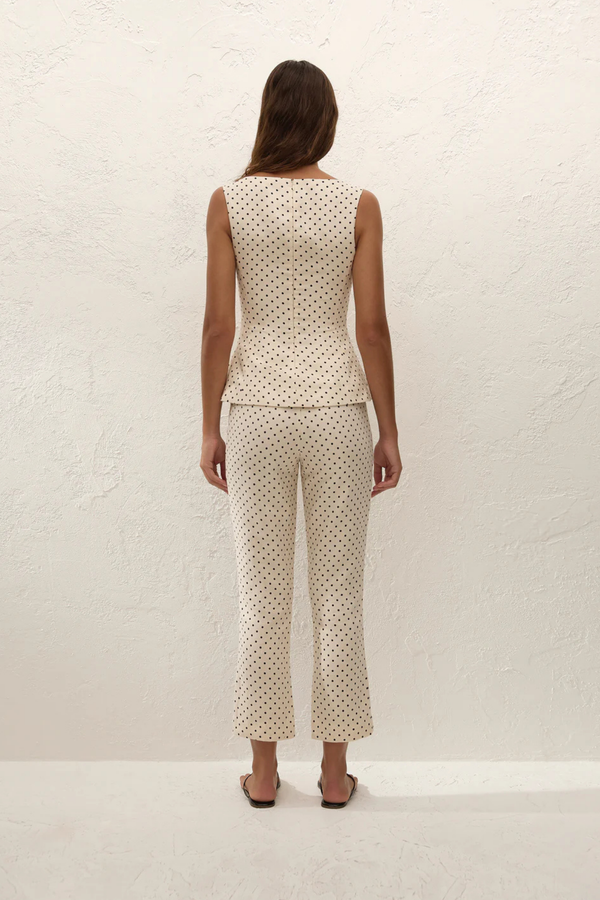 Iria Top in Lola Polka Dot