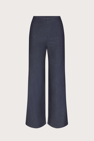 Pia Chambray Pant Indigo