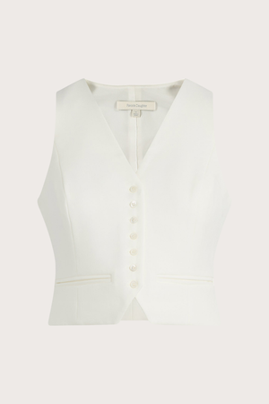 The Favorite Vest White