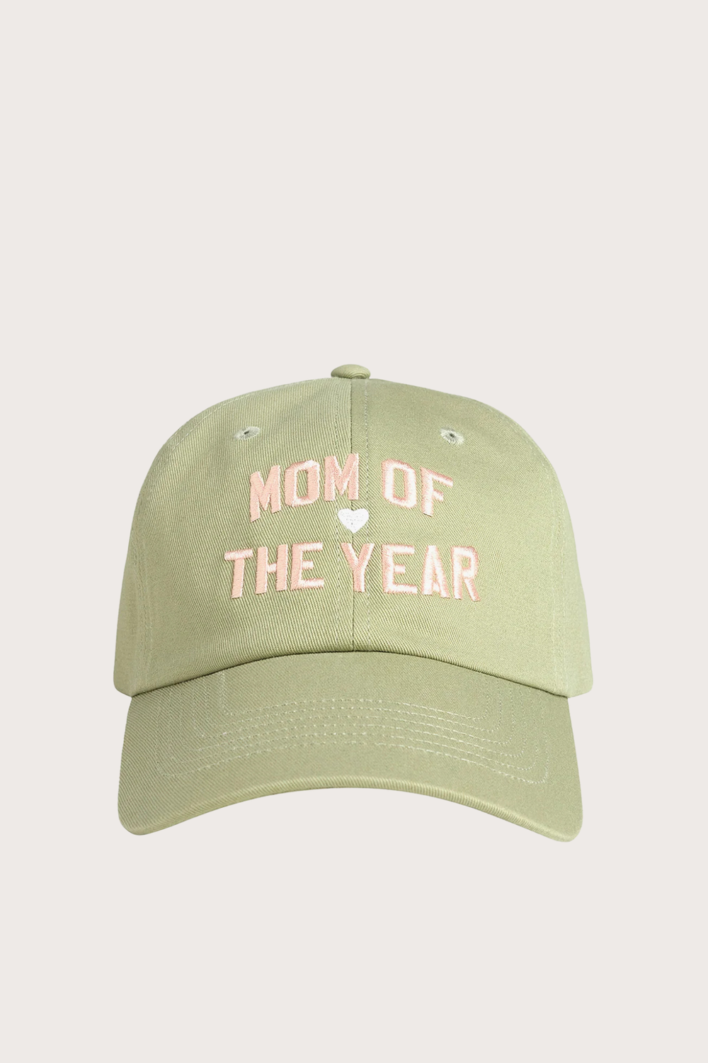 The Mom of The Year Baseball Cap in Light Sage