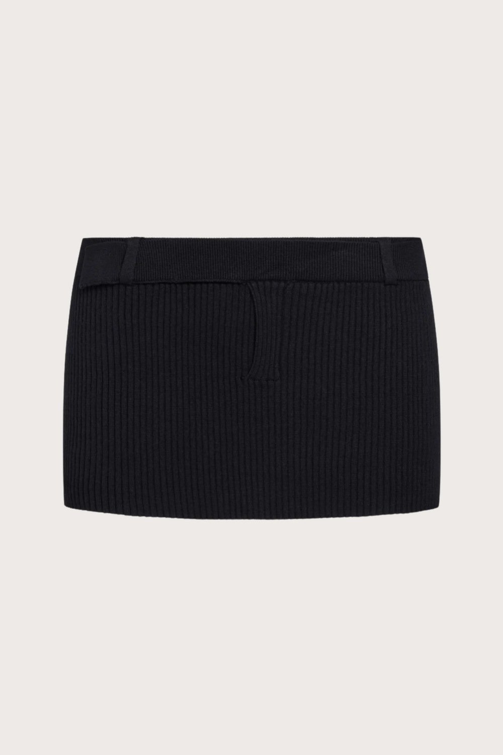 North Light Knit Skirt in Onyx