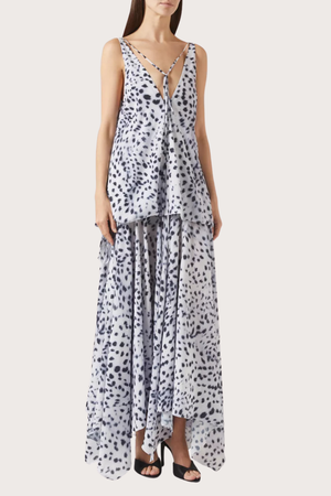 Kimberly Crepe Dress in Print