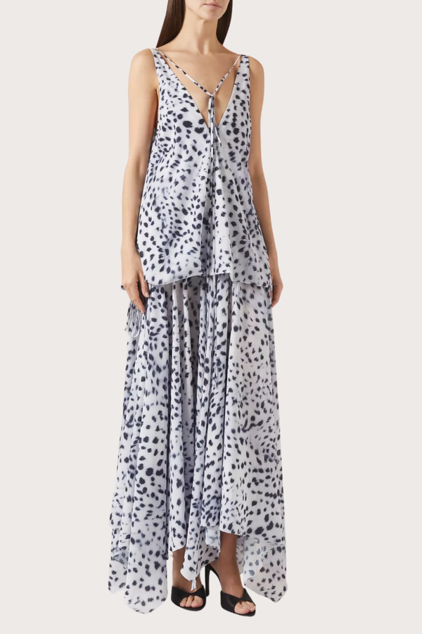 Kimberly Crepe Dress in Print