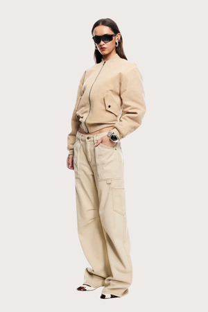 Worker Bomber in Light Tan