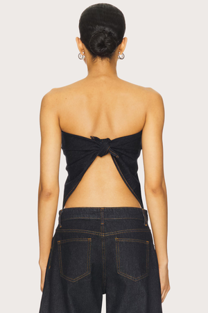 The New York Bandana Top in Indigo