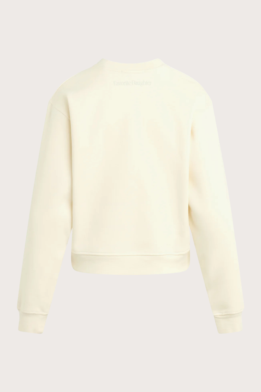 The Favorite Grandma Classic Sweatshirt in Gardenia