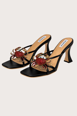 Garden Series in Coral Black