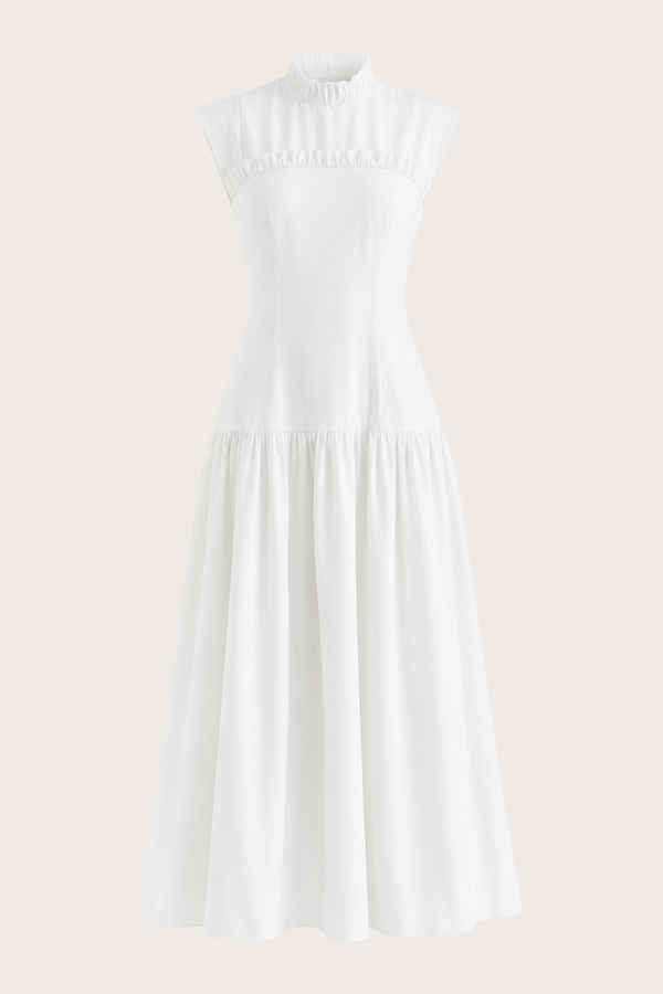 Tita Dress in White