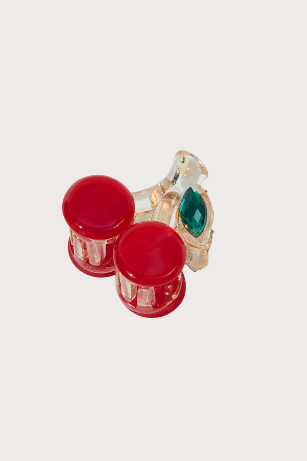 Cherry Mini Hair Claw