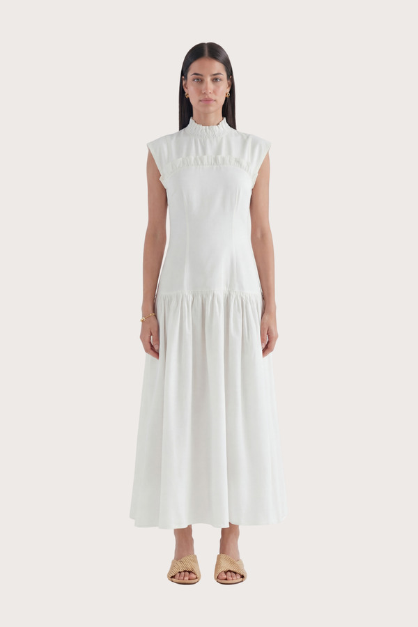 Tita Dress in White