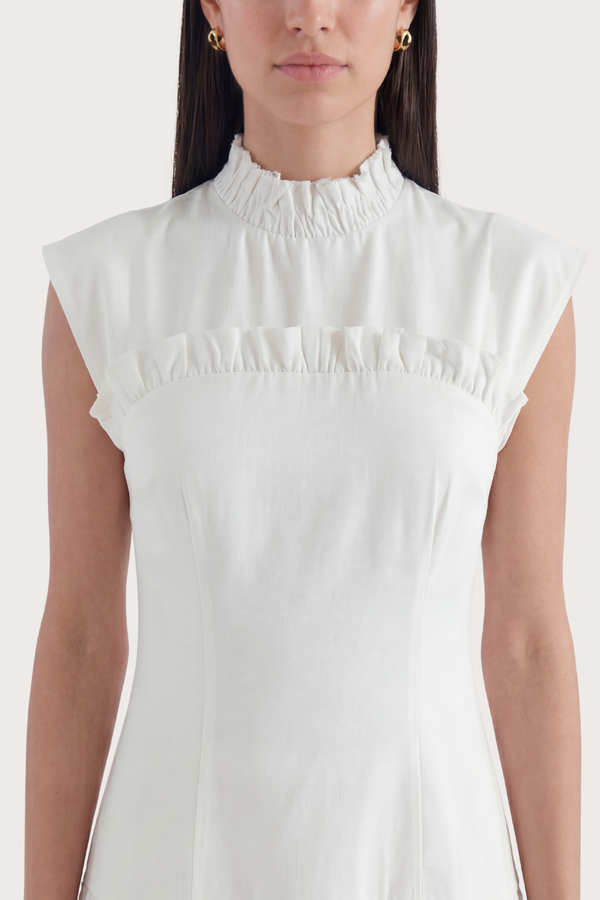 Tita Dress in White