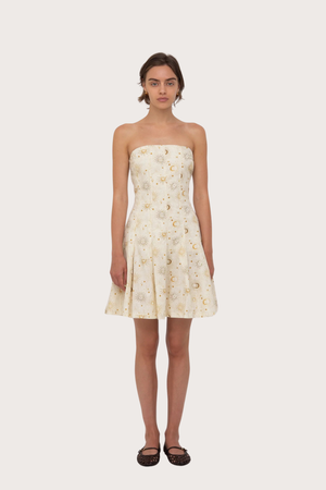 Priest Solar System-Printed Mini Dress